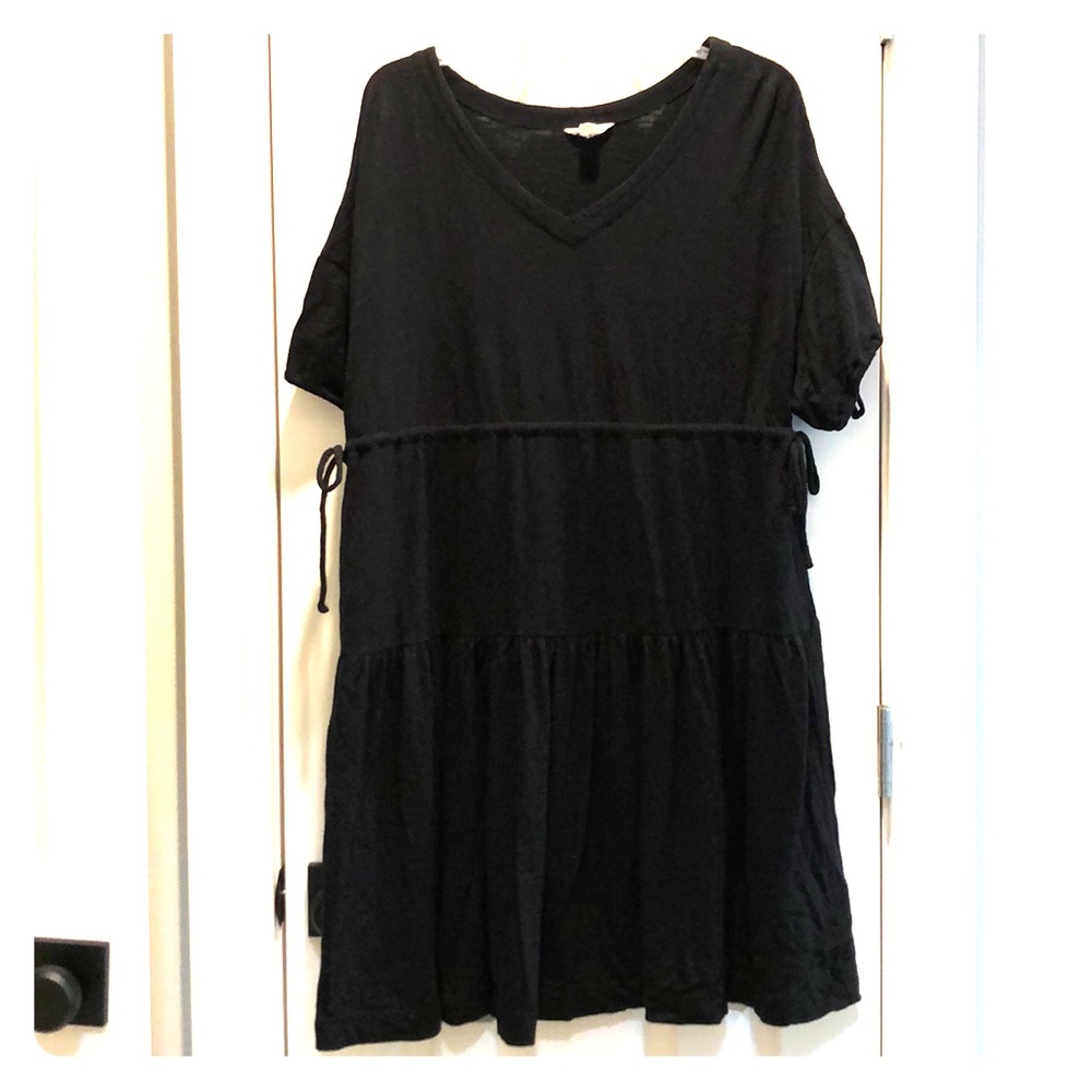 Caslon Size: Small Black cotton dress w/ side ties